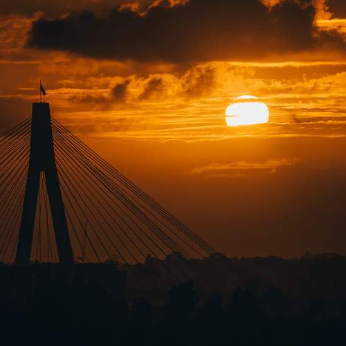 A sunset