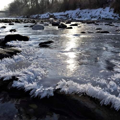 Trapped in ice
