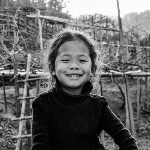 Smiling Apatani Child