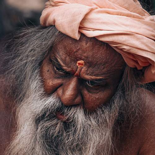 Man with beard