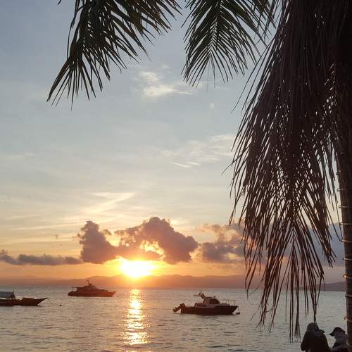 Sunrise at Ternate city, North Maluku, Indonesia