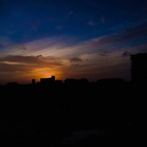 Every sunset brings the promise of a new dawn