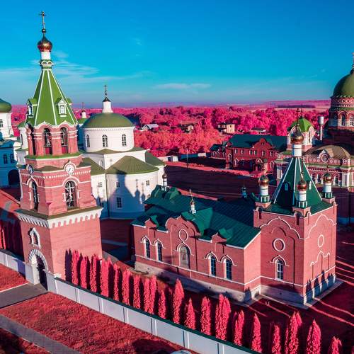 Монастырь.