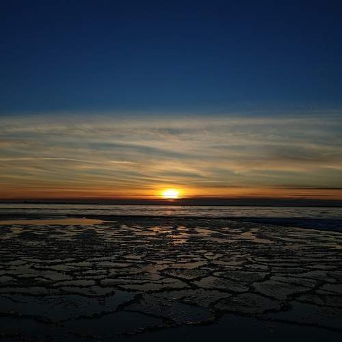 The frozen sea