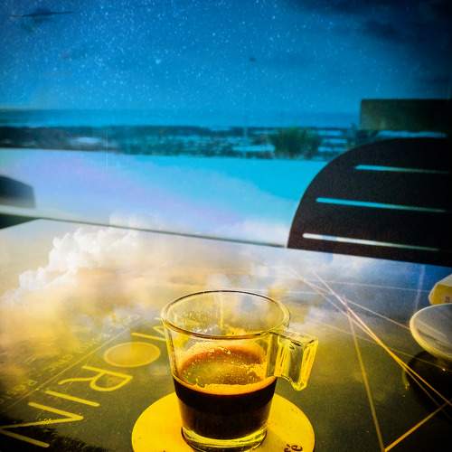 Coffee on the sky