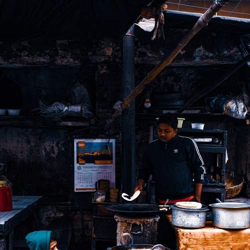 Street Food Preparation
