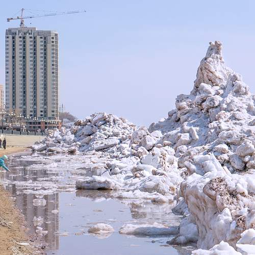 Ледоход на Амуре