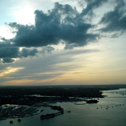 Portsmouth Harbour Sunset