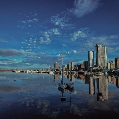 Morning at Baywalk