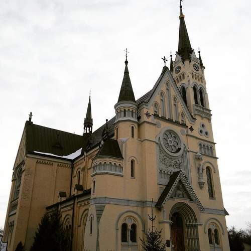 Roman Catholic Church of the Exaltation of the Holy Cross. Fastov.