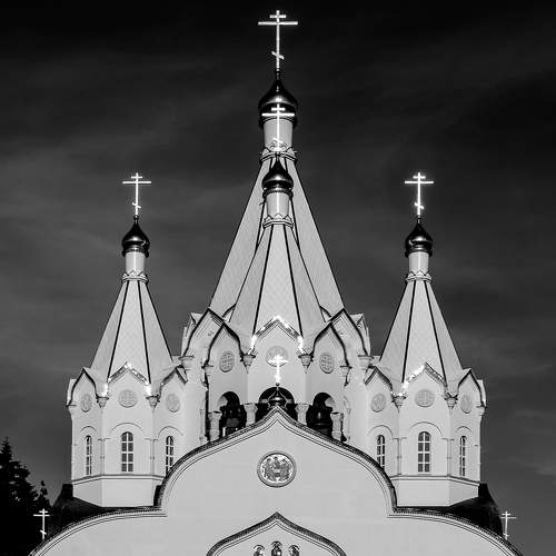 Храм на Бутовском полигоне.