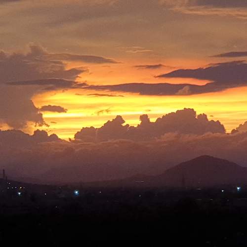 Night Mobile photography... Clouds