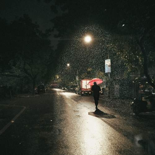 A walk in Rain