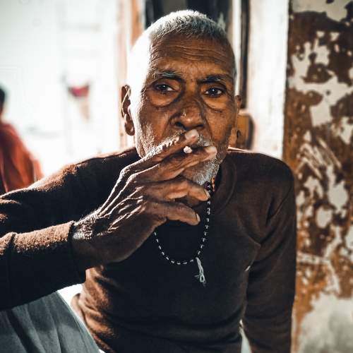 Old age Portrait.