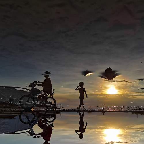 Sunset and Reflection