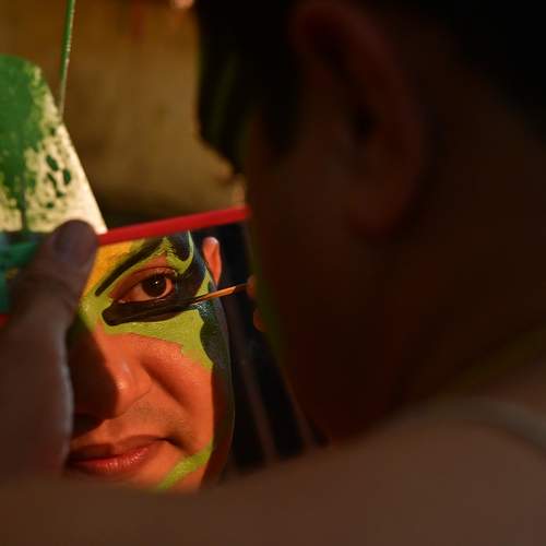 Kathakali Makeup