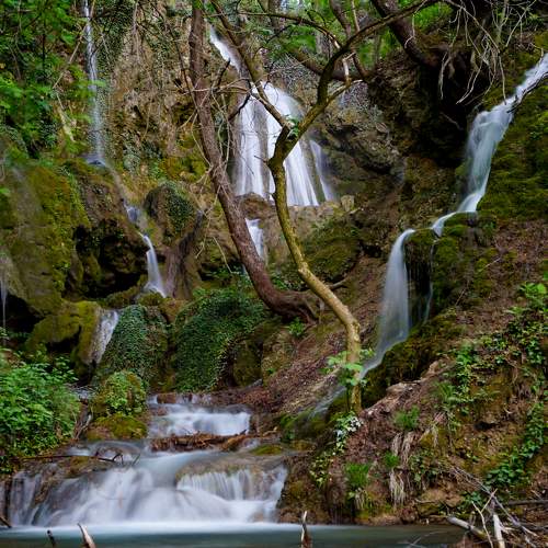 Beautiful Bachkovo waterfalls