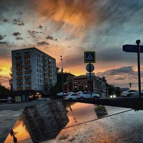 Многогранный закат