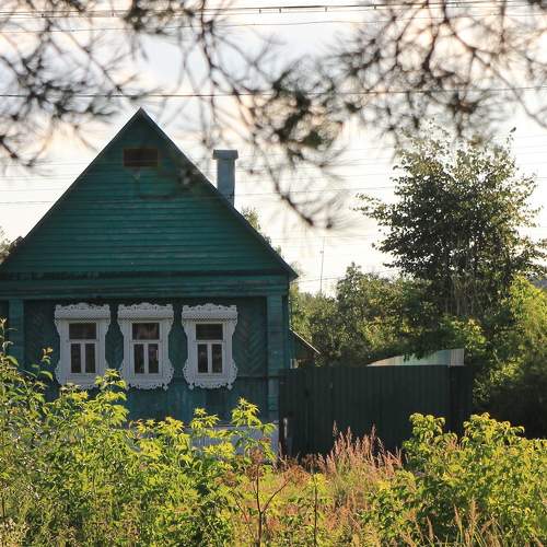 Деревенский домик.