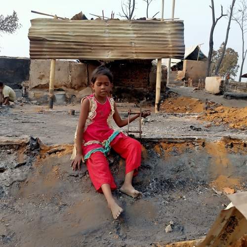 Rohingya Refugee Gril