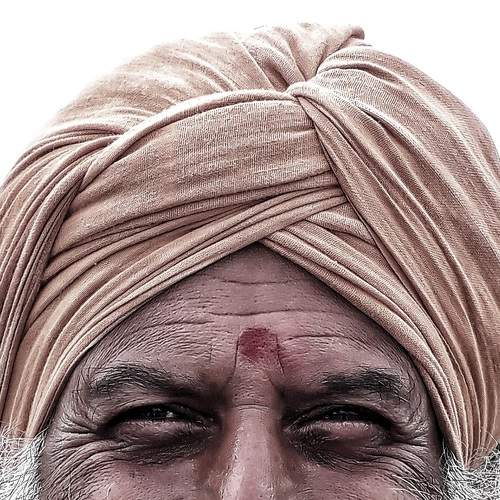 Smiling Babaji
