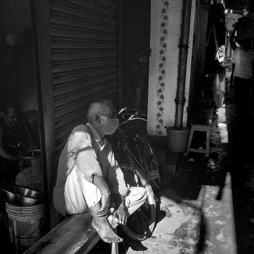 The street old man