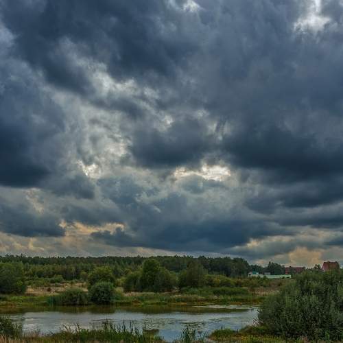 Осенним вечером