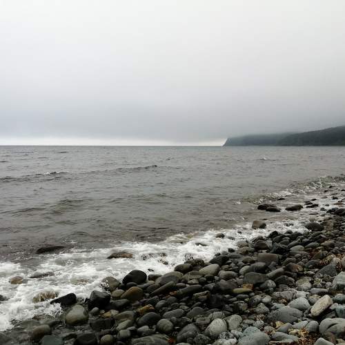 Край земли. Японское море. Хабаровский край.