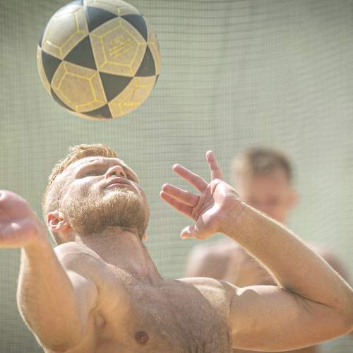 Футволлей на Воробьевых горах