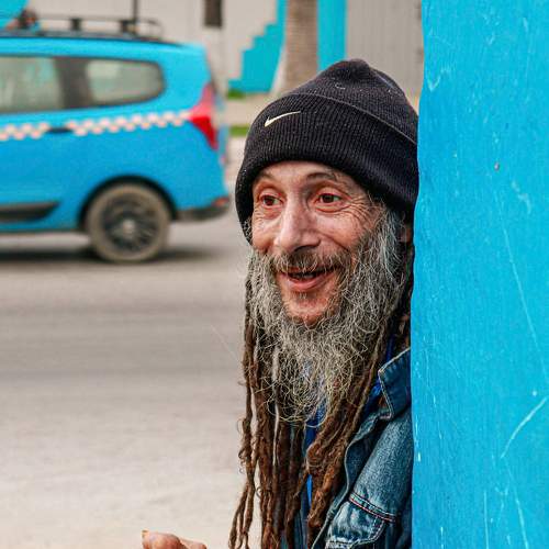 MAN WITH BEARD
