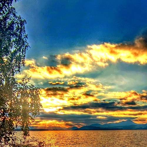 Sunset Liptovská Mara