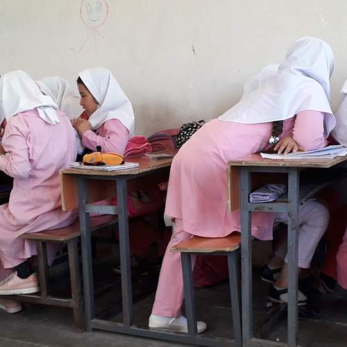 Girls in the class