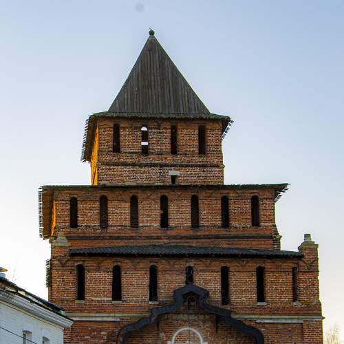 Пятницкие ворота коломенского кремля в г.Коломна.