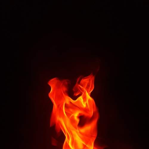 Fire showing pure love