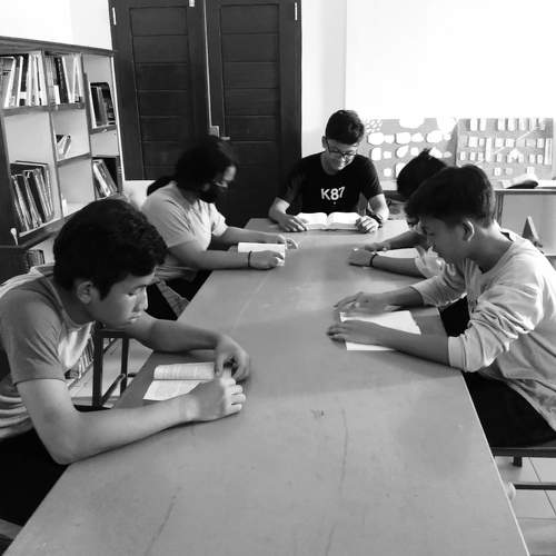 Reading In The Library