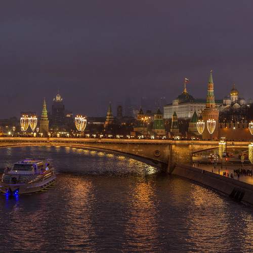 Ночная Москва