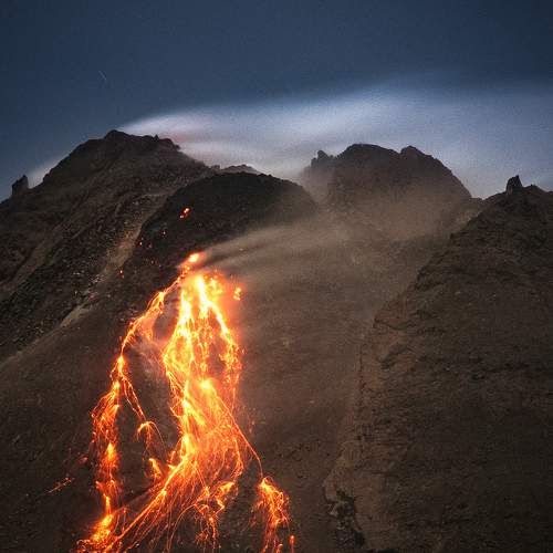 Scary volcano