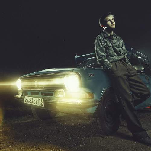 Night taxi driver