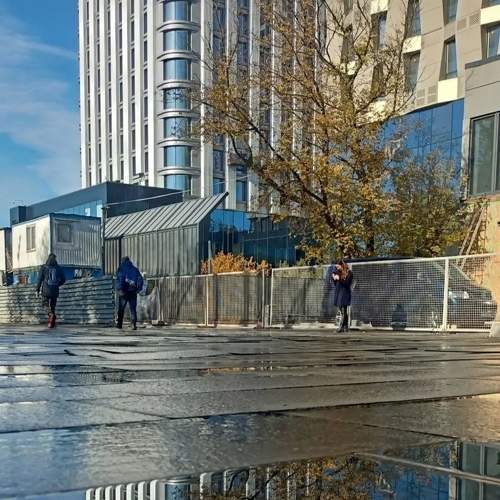 Город после дождя