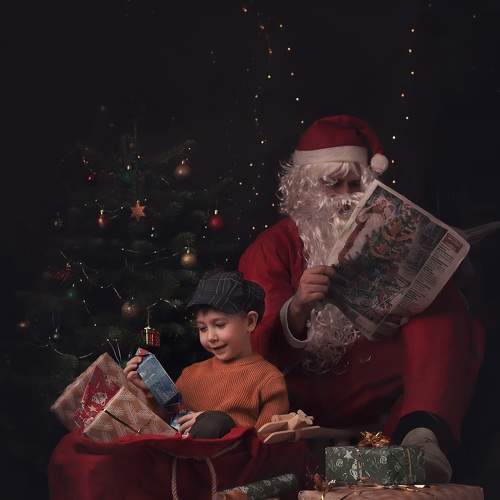 Когда папа - Дед Мороз