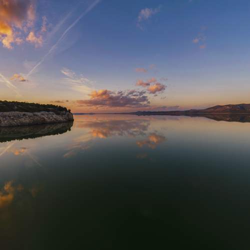 The sunset