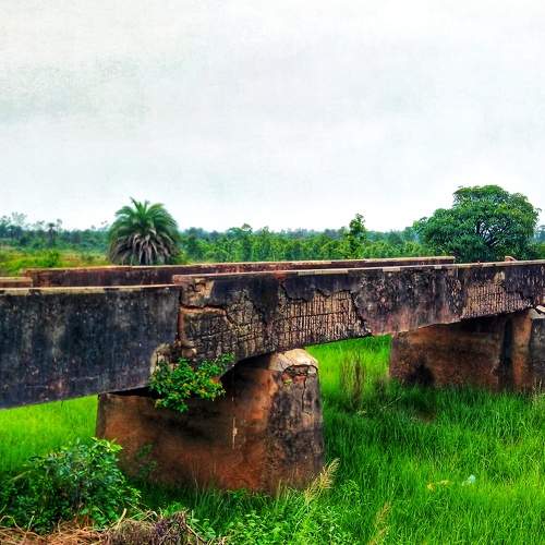 The bridge to village