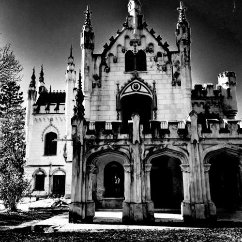 Sturdza Castle at Miclauseni. Country Romania