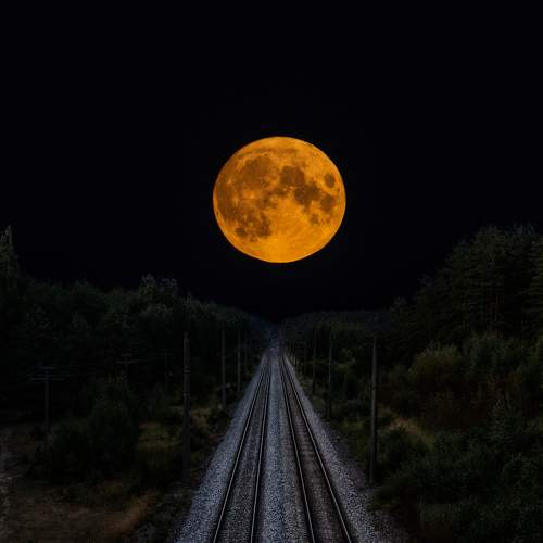 The road to the moon.