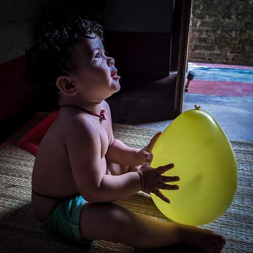 Playing in light