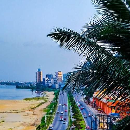 Business district