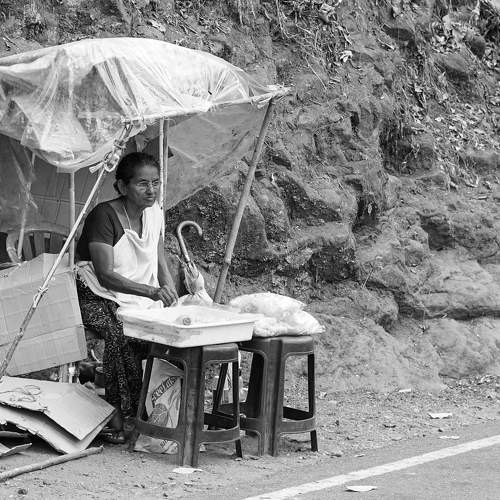 Street food seller