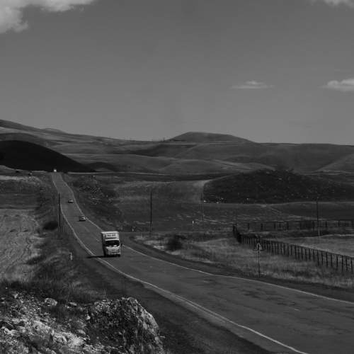 Road to the mountains
