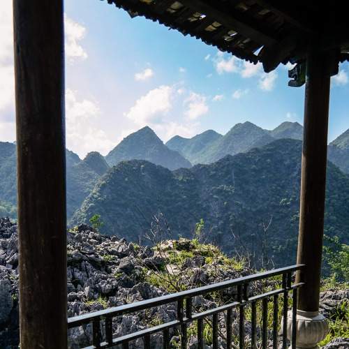 Mountain gazebo