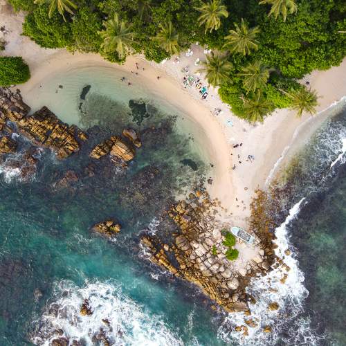 Secret Beach in Sri Lanka